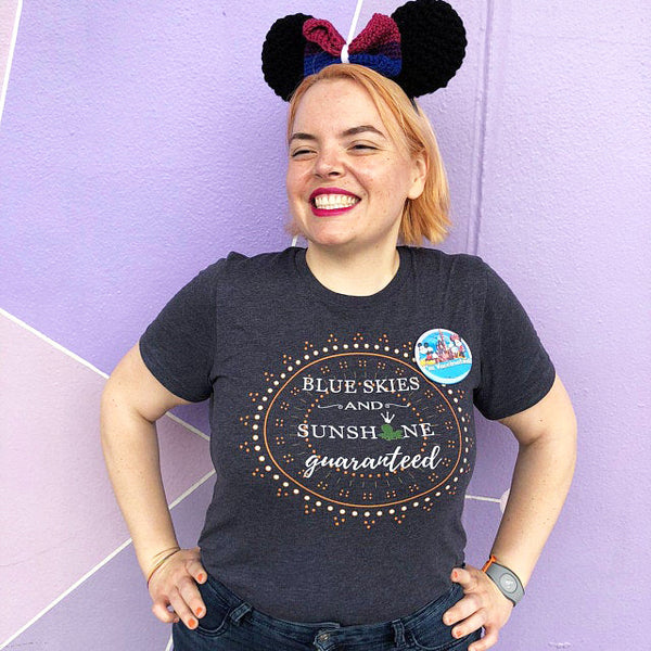 Blue Skies and Sunshine Guaranteed Disney Tiana T-Shirt The Princess and the Frog