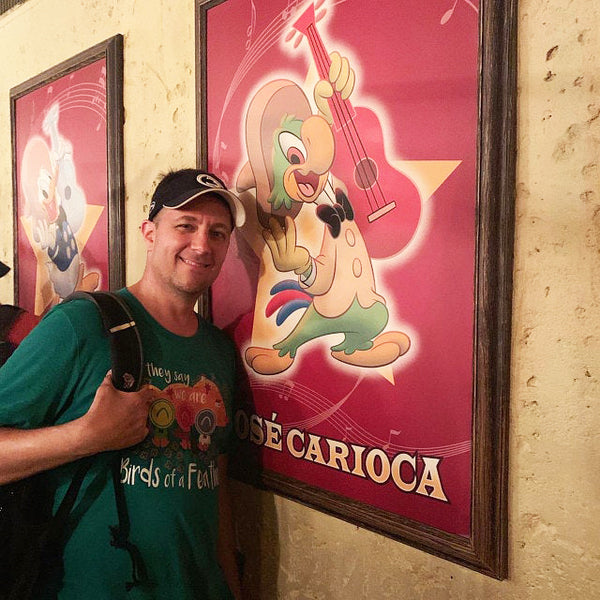 Three Caballeros T-shirt, Disney Birds of a Feather Unisex Tee