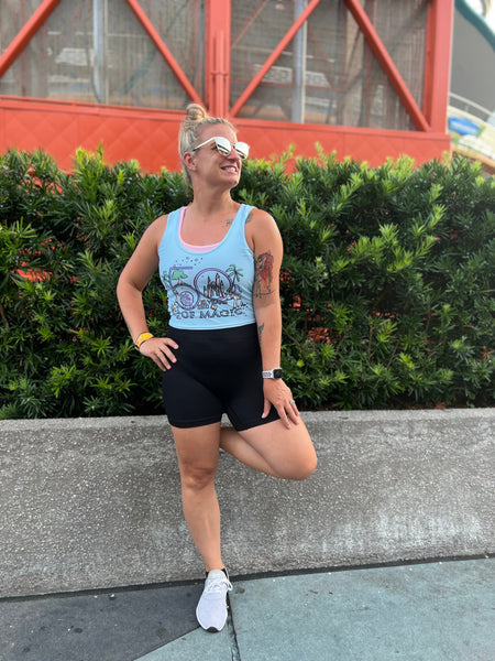 Disney 50th Crop Top Disney Milestone 50th Birthday Disney 50th Wedding Anniversary 50 Years of Magic Crop Top