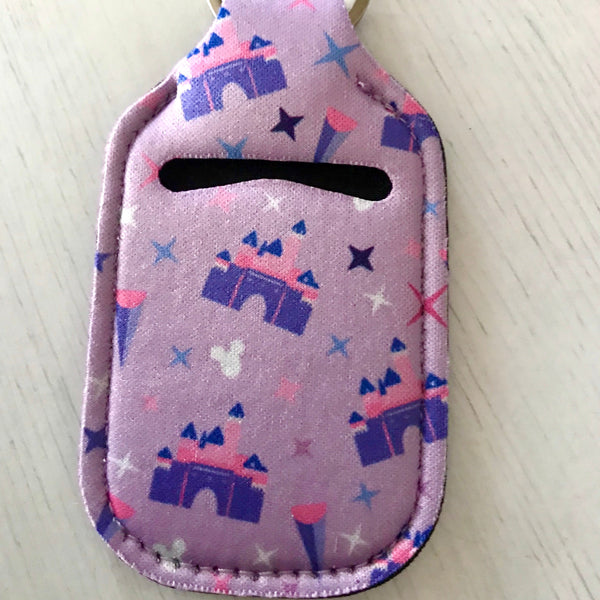 Disneyland Keychain Hand Sanitizer Holder KeyChain