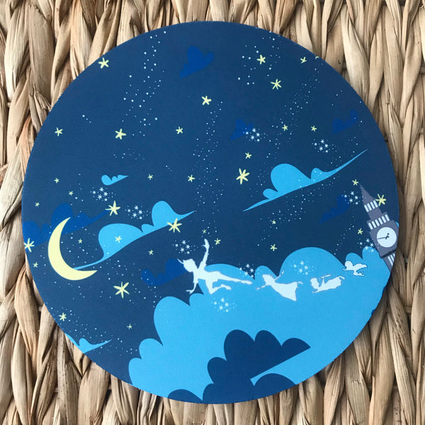 Peter Pan Mousepad Disney Inspired movie Mouse Pad