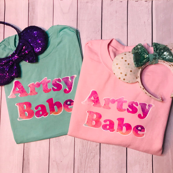 Festival of the Arts Epcot Artsy Babe Shirt Short-Sleeve Unisex T-Shirt