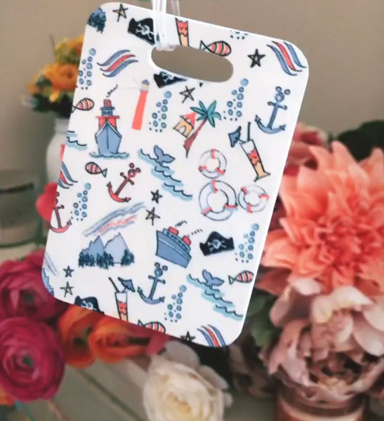 Disney Cruise Line Sail Away With Me Luggage Tag