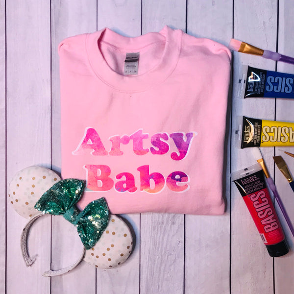Festival of the Arts Epcot Artsy Babe Unisex Sweatshirt