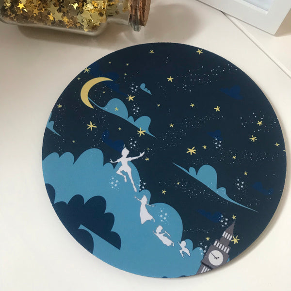 Peter Pan Mousepad Disney Inspired movie Mouse Pad