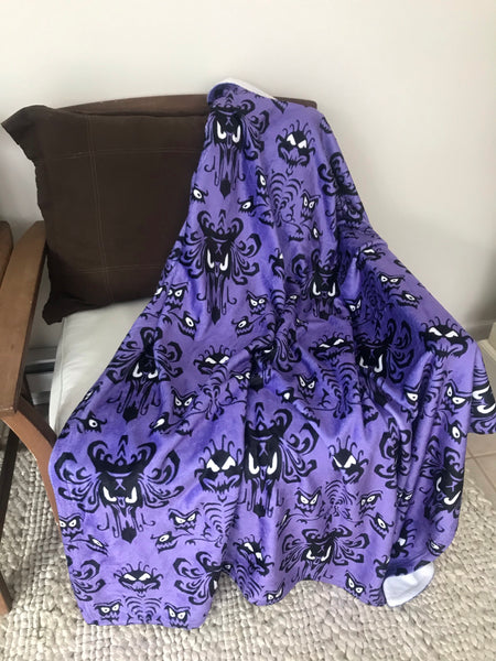 Haunted Mansion Disney Throw Blanket