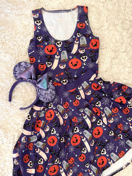 Disney Creepy Cute Halloween Tank Top Halloween Disney Crop Top