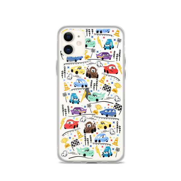 Cars iPhone Case Disney Phone Case Lightning McQueen Cars Disney iPhone Case