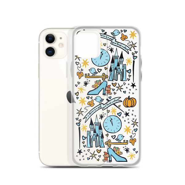 Cinderella Dreaming iPhone Case Disney Princess Cinderella iPhone Case