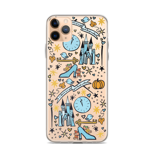 Cinderella Dreaming iPhone Case Disney Princess Cinderella iPhone Case