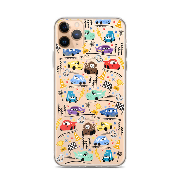 Cars iPhone Case Disney Phone Case Lightning McQueen Cars Disney iPhone Case