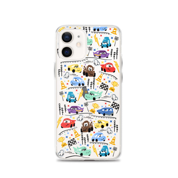 Cars iPhone Case Disney Phone Case Lightning McQueen Cars Disney iPhone Case