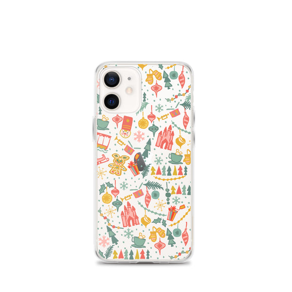 Disney Christmas List iPhone Case Disney Phone Case Disney at Christmas iPhone Case