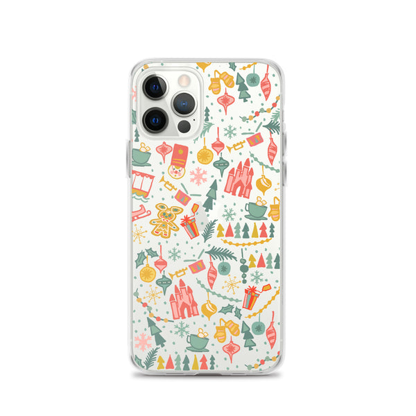Disney Christmas List iPhone Case Disney Phone Case Disney at Christmas iPhone Case