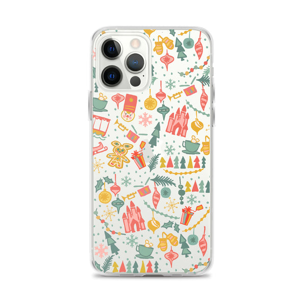 Disney Christmas List iPhone Case Disney Phone Case Disney at Christmas iPhone Case