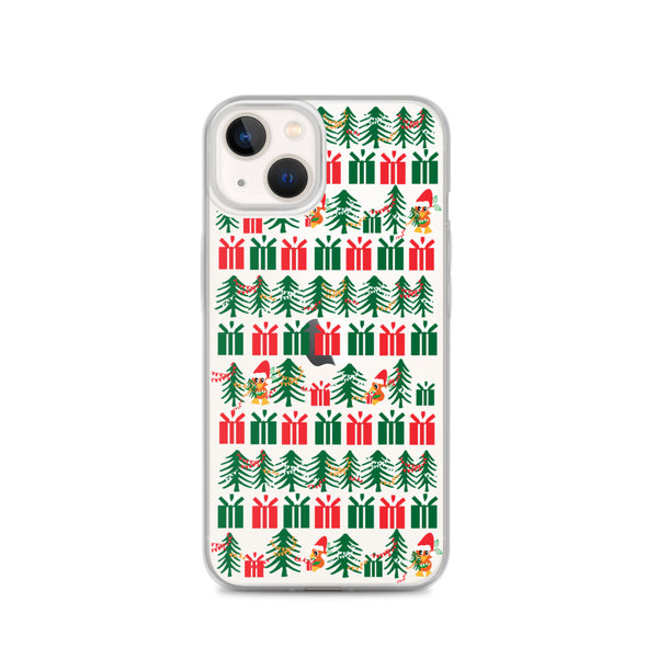 Orange Bird Christmas iPhone Case Sunshine Tree Terrace Disney iPhone Case