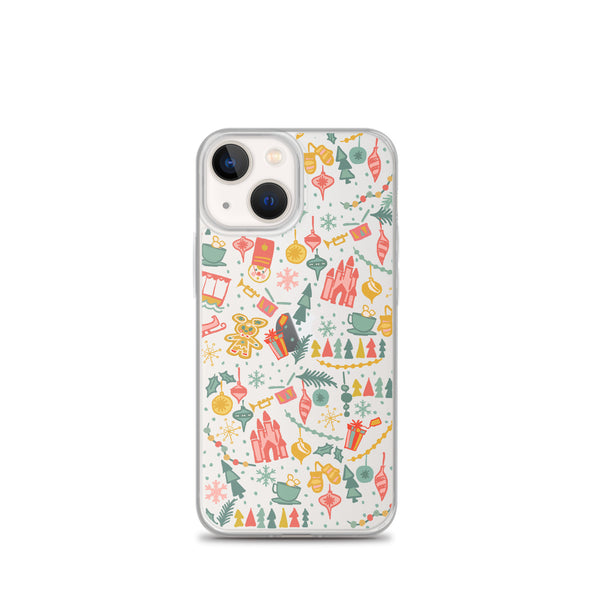 Disney Christmas List iPhone Case Disney Phone Case Disney at Christmas iPhone Case