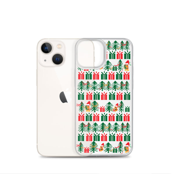 Orange Bird Christmas iPhone Case Sunshine Tree Terrace Disney iPhone Case