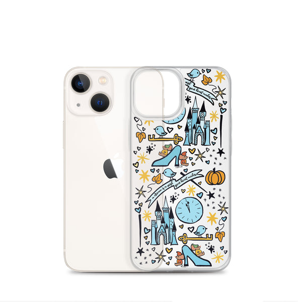 Cinderella Dreaming iPhone Case Disney Princess Cinderella iPhone Case