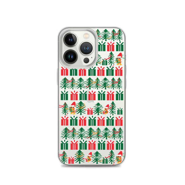 Orange Bird Christmas iPhone Case Sunshine Tree Terrace Disney iPhone Case