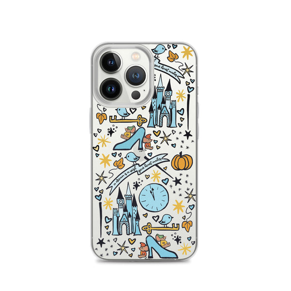 Cinderella Dreaming iPhone Case Disney Princess Cinderella iPhone Case