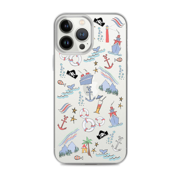 Disney Cruise Line iPhone Case Sail Away with Me Disney Cruise Sketch Disney iPhone Case