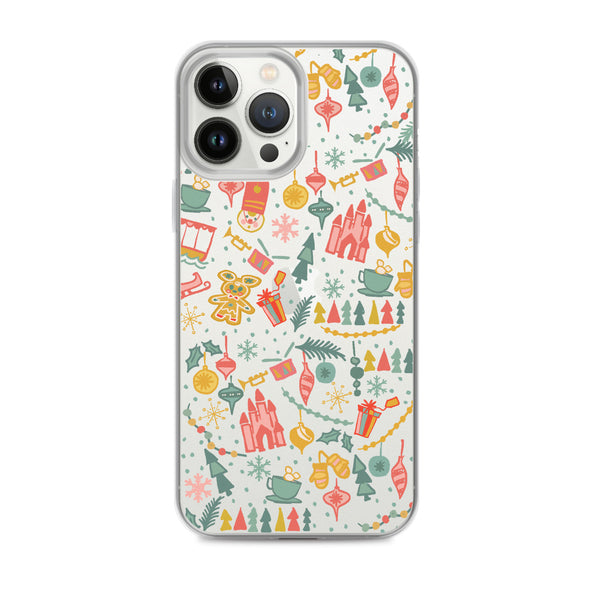 Disney Christmas List iPhone Case Disney Phone Case Disney at Christmas iPhone Case