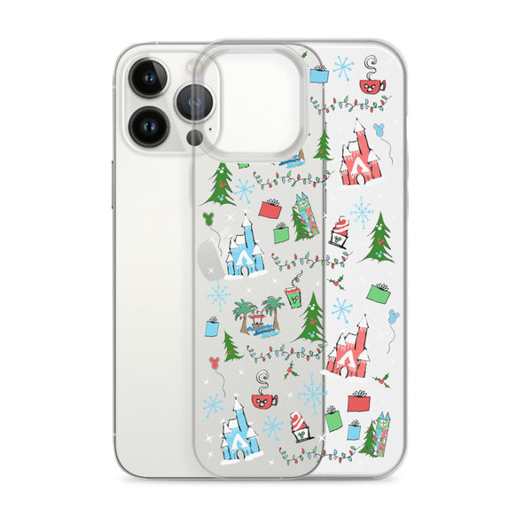 Disney Christmas iPhone Oh What Fun at Disney for the Holidays Disney iPhone Case