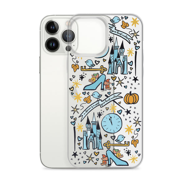 Cinderella Dreaming iPhone Case Disney Princess Cinderella iPhone Case