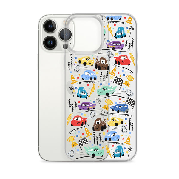 Cars iPhone Case Disney Phone Case Lightning McQueen Cars Disney iPhone Case