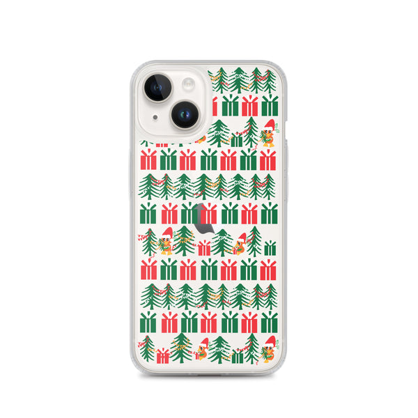 Orange Bird Christmas iPhone Case Sunshine Tree Terrace Disney iPhone Case