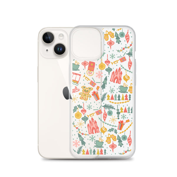 Disney Christmas List iPhone Case Disney Phone Case Disney at Christmas iPhone Case