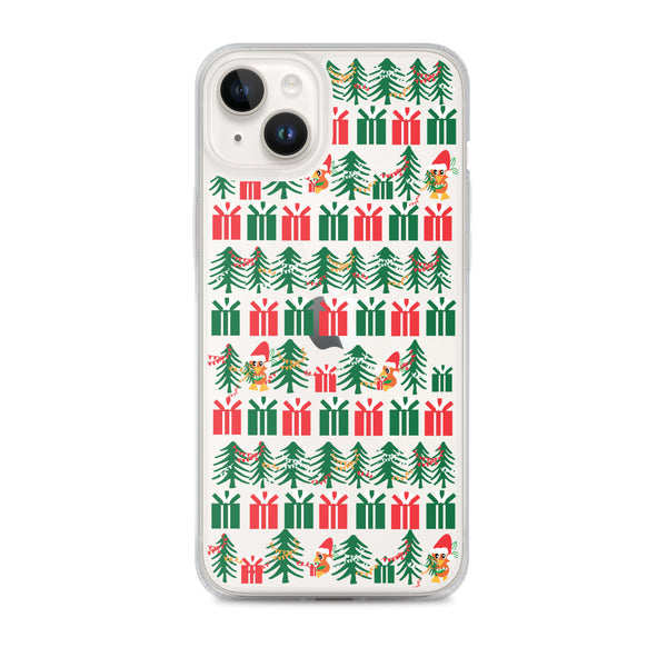 Orange Bird Christmas iPhone Case Sunshine Tree Terrace Disney iPhone Case