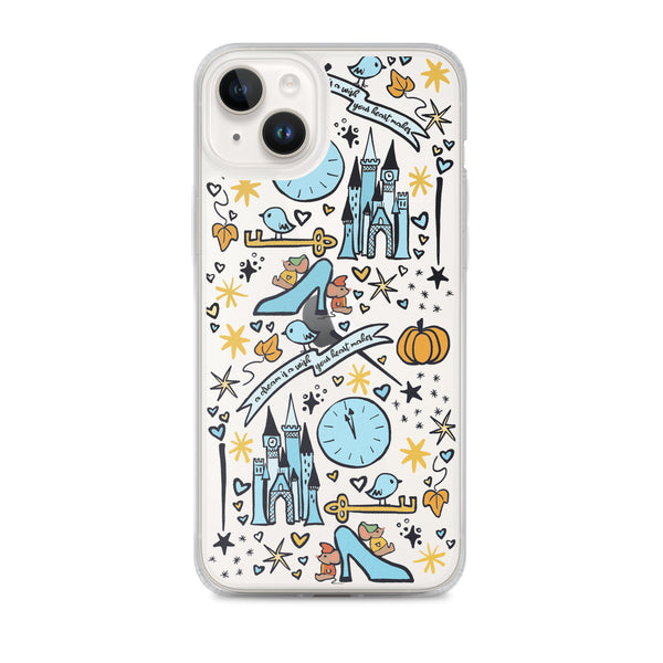 Cinderella Dreaming iPhone Case Disney Princess Cinderella iPhone Case