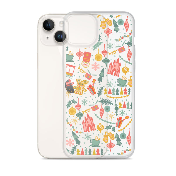 Disney Christmas List iPhone Case Disney Phone Case Disney at Christmas iPhone Case