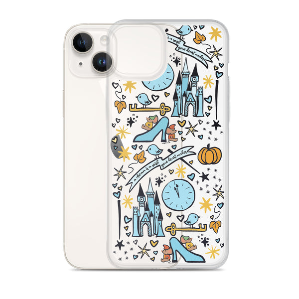 Cinderella Dreaming iPhone Case Disney Princess Cinderella iPhone Case