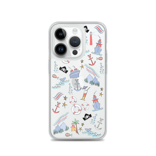 Disney Cruise Line iPhone Case Sail Away with Me Disney Cruise Sketch Disney iPhone Case