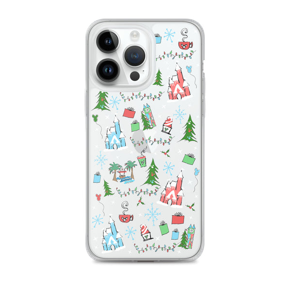 Disney Christmas iPhone Oh What Fun at Disney for the Holidays Disney iPhone Case