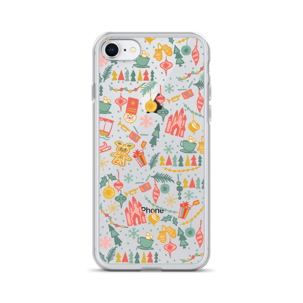 Disney Christmas List iPhone Case Disney Phone Case Disney at Christmas iPhone Case
