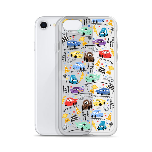 Cars iPhone Case Disney Phone Case Lightning McQueen Cars Disney iPhone Case