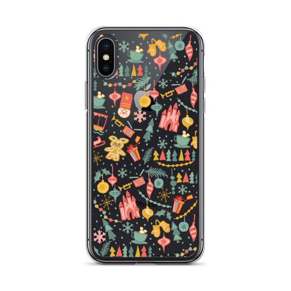 Disney Christmas List iPhone Case Disney Phone Case Disney at Christmas iPhone Case