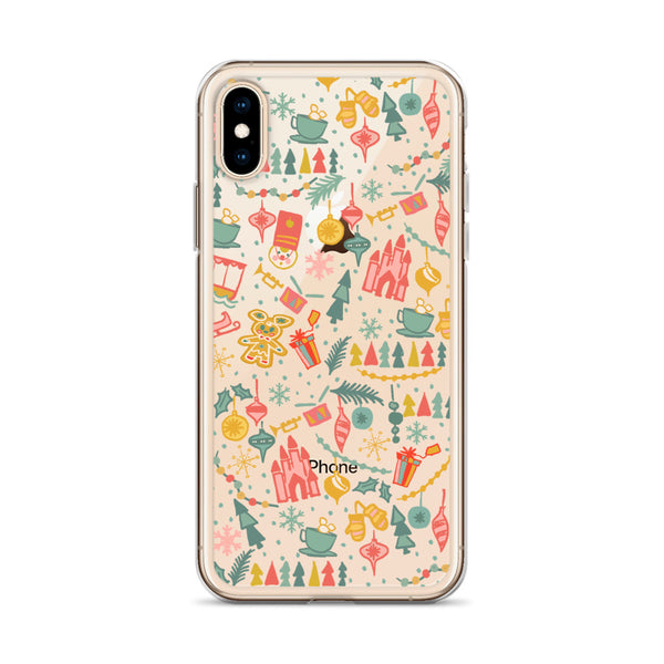 Disney Christmas List iPhone Case Disney Phone Case Disney at Christmas iPhone Case