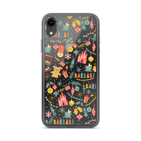 Disney Christmas List iPhone Case Disney Phone Case Disney at Christmas iPhone Case