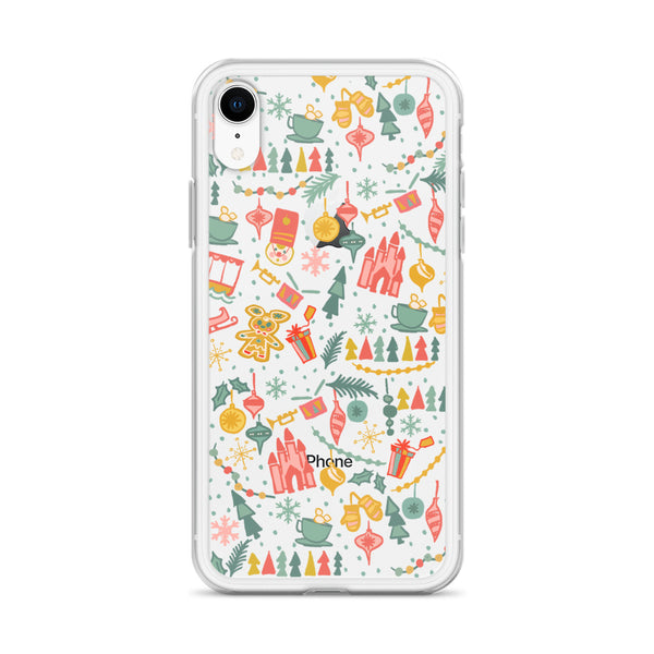 Disney Christmas List iPhone Case Disney Phone Case Disney at Christmas iPhone Case