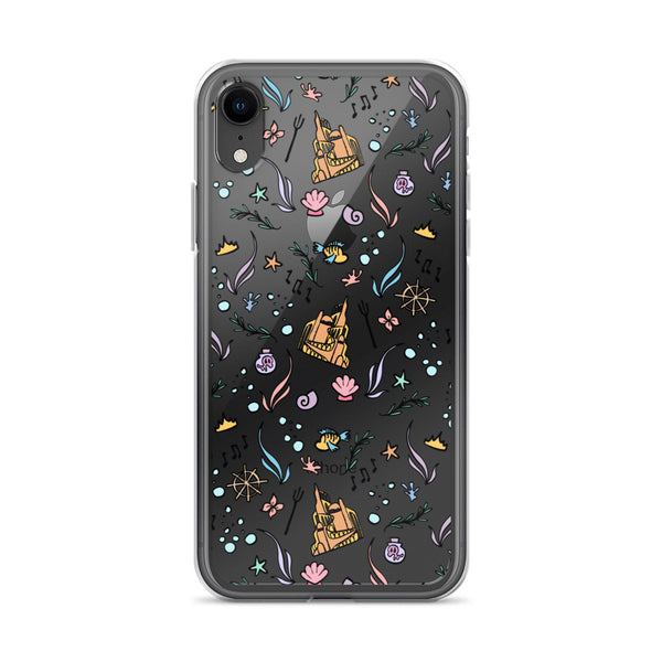 Little Mermaid Phone Case Disney iPhone Mermaid Castle Flounder Seashell iPhone Case