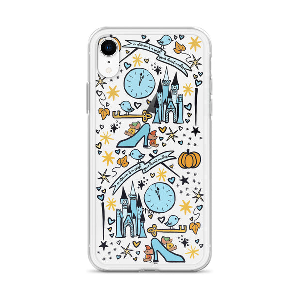 Cinderella Dreaming iPhone Case Disney Princess Cinderella iPhone Case