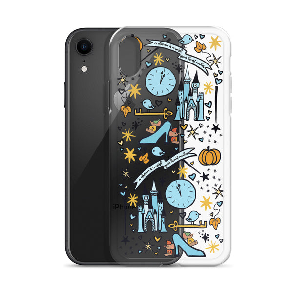 Cinderella Dreaming iPhone Case Disney Princess Cinderella iPhone Case