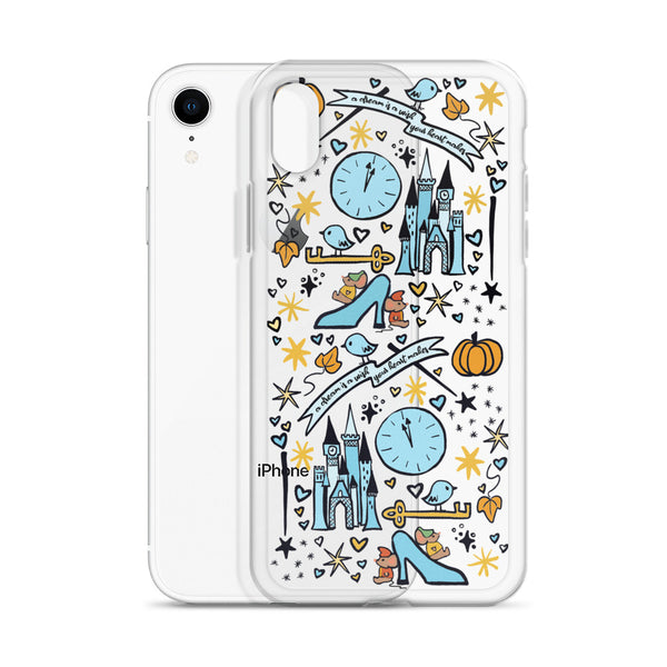 Cinderella Dreaming iPhone Case Disney Princess Cinderella iPhone Case