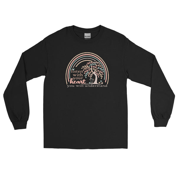 Pocahontas Grandma Willow Long Sleeve Shirt Listen with your Heart Disney Long Sleeve Shirt