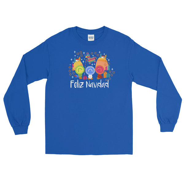 Three Caballeros Christmas Long Sleeve Shirt Disney 3 Caballeros Feliz Navidad Long Sleeve Shirt